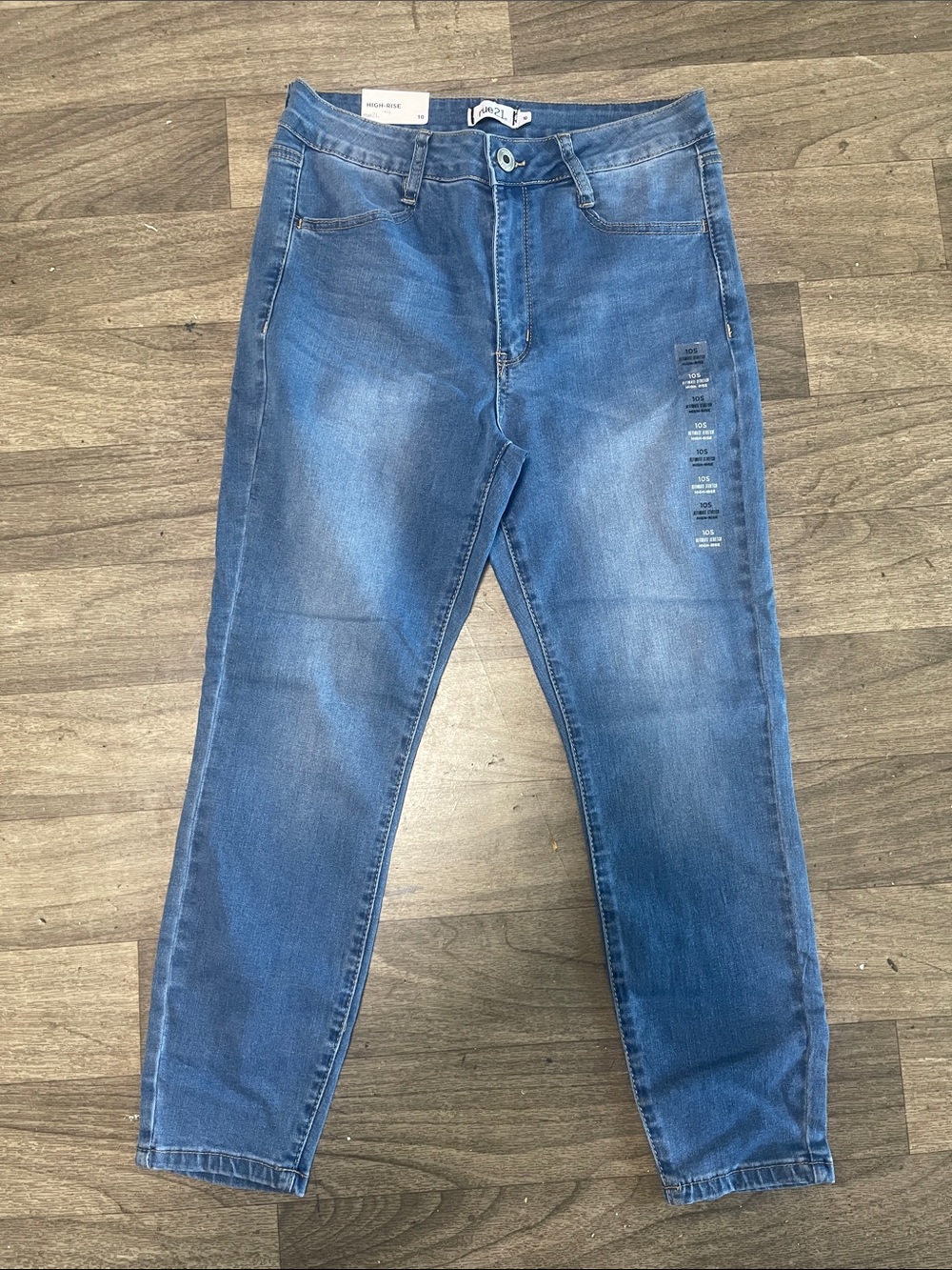 Rue21 Womens Medium Blue Ankle Jeans